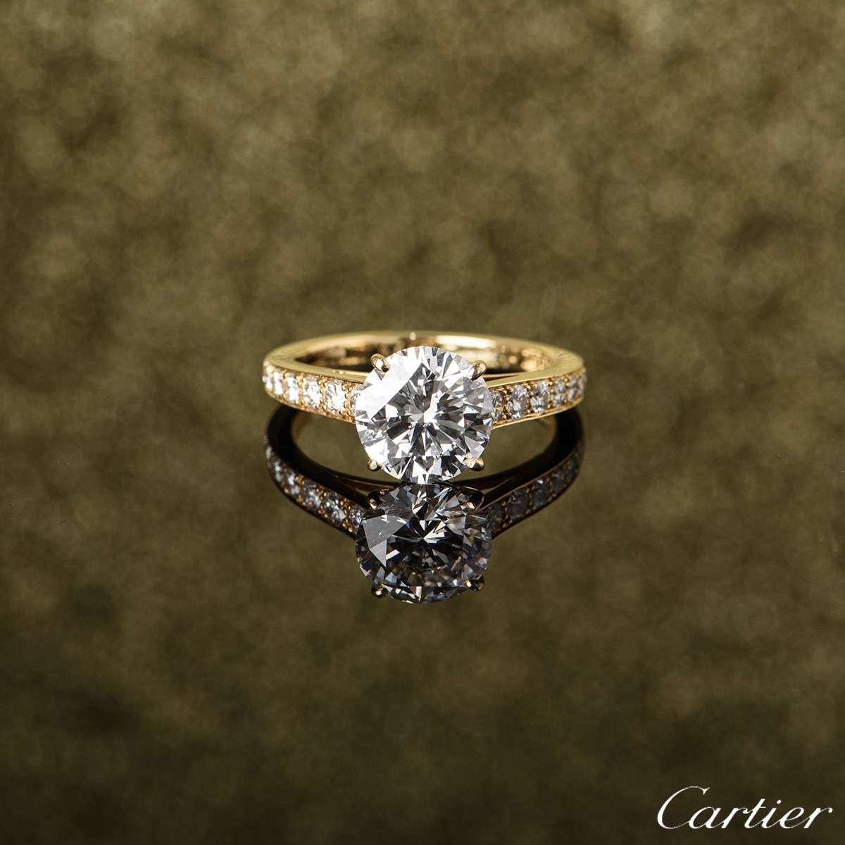 1895 solitaire ring cartier